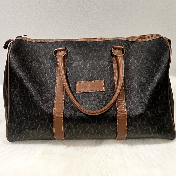 Authentic Dior Travel Bag in honeycomb leather size 45 - Picture 2 of 15